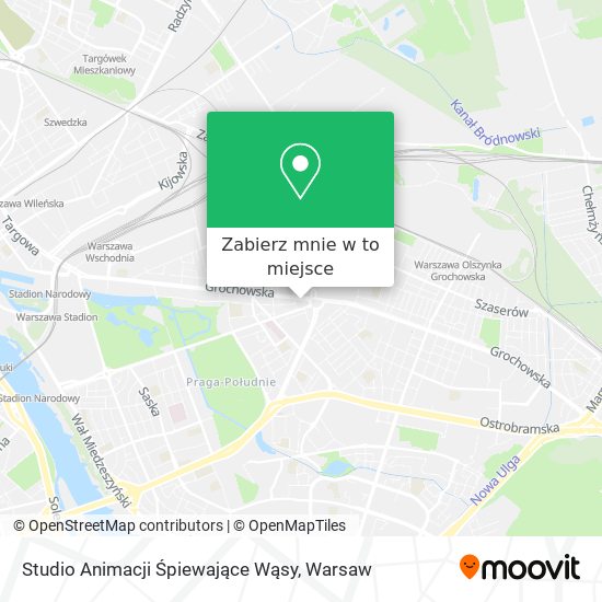 Mapa Studio Animacji Śpiewające Wąsy