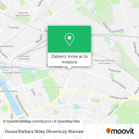 Mapa Dousa Barbara Sklep Obuwniczy