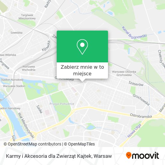 Mapa Karmy i Akcesoria dla Zwierząt Kajtek