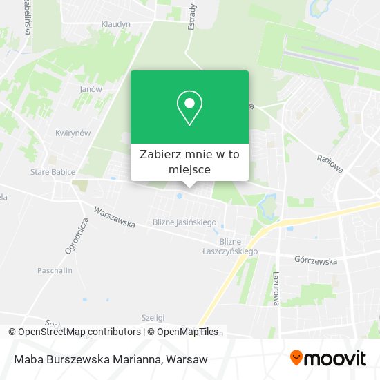 Mapa Maba Burszewska Marianna