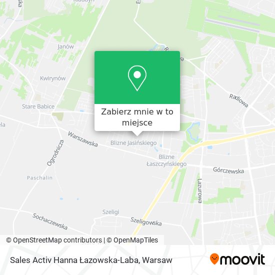 Mapa Sales Activ Hanna Łazowska-Laba