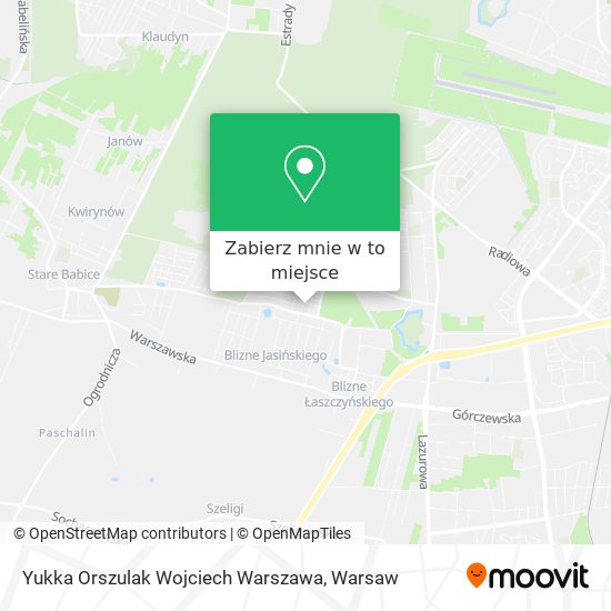 Mapa Yukka Orszulak Wojciech Warszawa