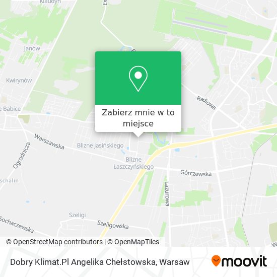 Mapa Dobry Klimat.Pl Angelika Chełstowska