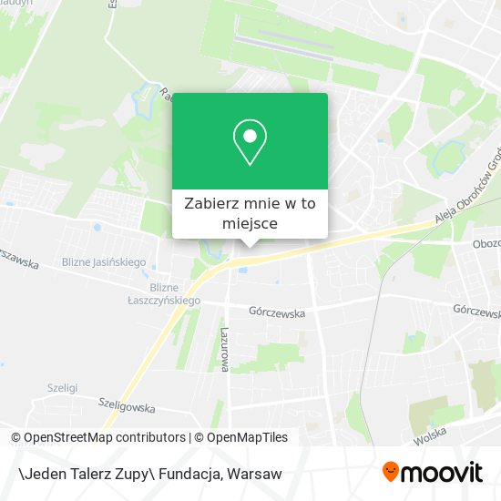 Mapa \Jeden Talerz Zupy\ Fundacja