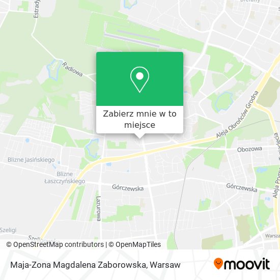 Mapa Maja-Zona Magdalena Zaborowska