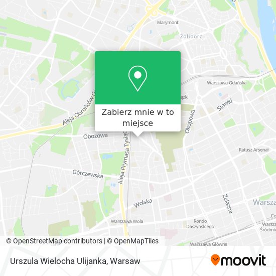 Mapa Urszula Wielocha Ulijanka