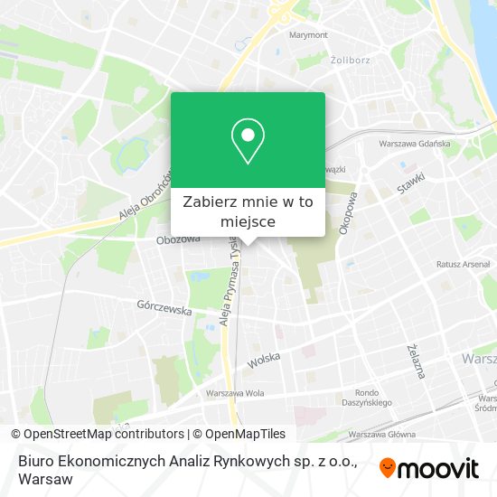 Mapa Biuro Ekonomicznych Analiz Rynkowych sp. z o.o.