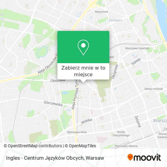 Mapa Ingles - Centrum Języków Obcych