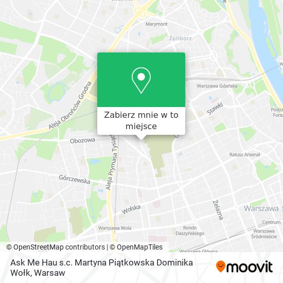 Mapa Ask Me Hau s.c. Martyna Piątkowska Dominika Wołk