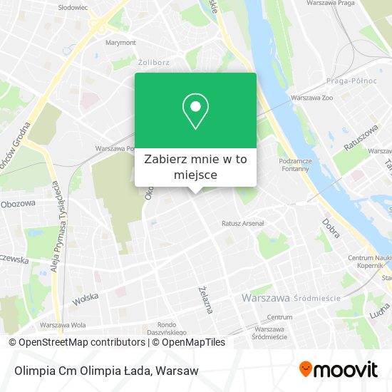 Mapa Olimpia Cm Olimpia Łada