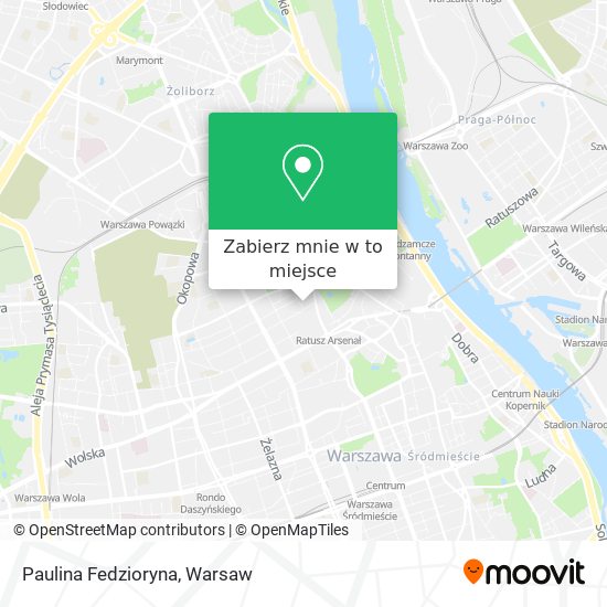 Mapa Paulina Fedzioryna