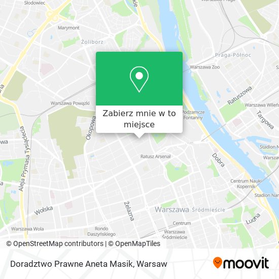 Mapa Doradztwo Prawne Aneta Masik