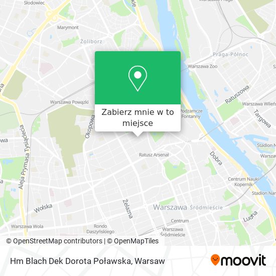 Mapa Hm Blach Dek Dorota Poławska