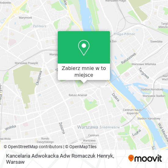 Mapa Kancelaria Adwokacka Adw Romaczuk Henryk