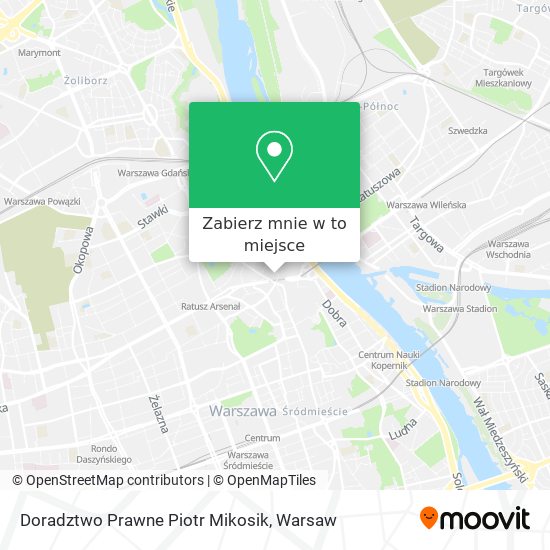 Mapa Doradztwo Prawne Piotr Mikosik