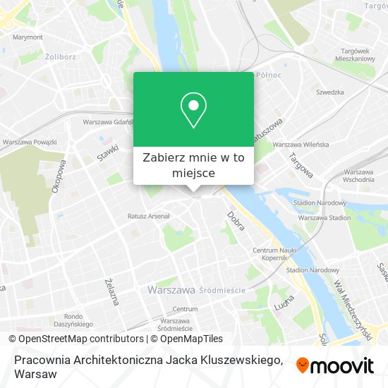 Mapa Pracownia Architektoniczna Jacka Kluszewskiego