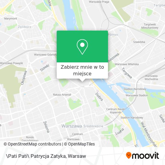 Mapa \Pati Pati\ Patrycja Zatyka