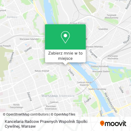 Mapa Kancelaria Radcow Prawnych Wspolnik Spolki Cywilnej