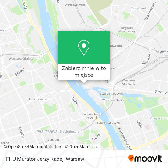 Mapa FHU Murator Jerzy Kadej