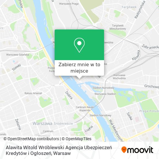 Mapa Alawita Witold Wróblewski Agencja Ubezpieczeń Kredytów i Ogłoszeń