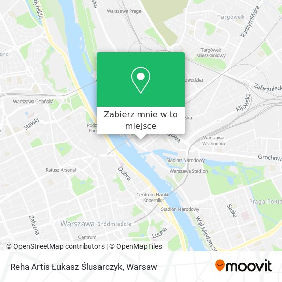 Mapa Reha Artis Łukasz Ślusarczyk