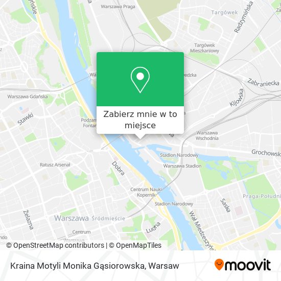 Mapa Kraina Motyli Monika Gąsiorowska