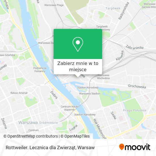 Mapa Rottweiler. Lecznica dla Zwierząt