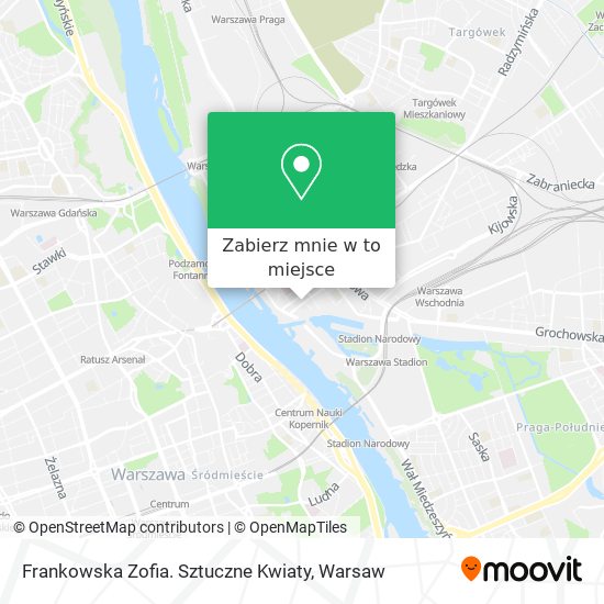 Mapa Frankowska Zofia. Sztuczne Kwiaty