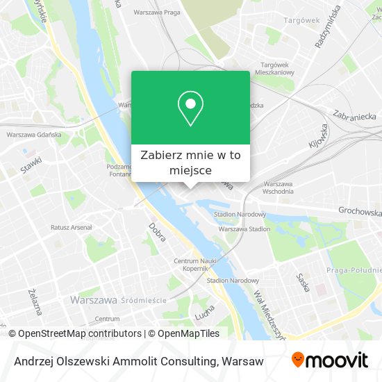 Mapa Andrzej Olszewski Ammolit Consulting