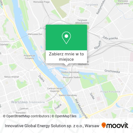 Mapa Innovative Global Energy Solution sp. z o.o.