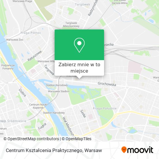 Mapa Centrum Kształcenia Praktycznego