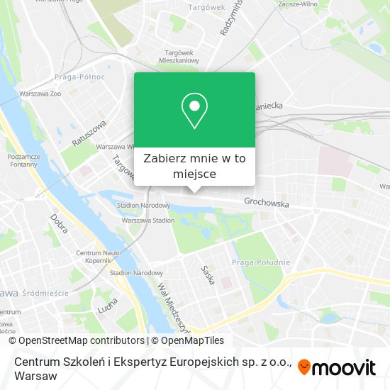 Mapa Centrum Szkoleń i Ekspertyz Europejskich sp. z o.o.