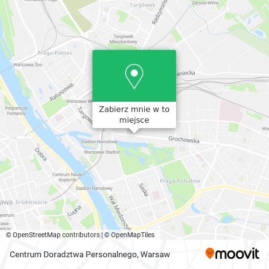 Mapa Centrum Doradztwa Personalnego