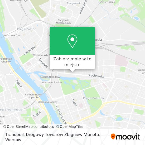 Mapa Transport Drogowy Towarów Zbigniew Moneta