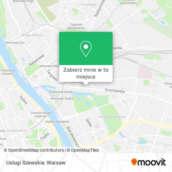 Mapa Uslugi Szewskie