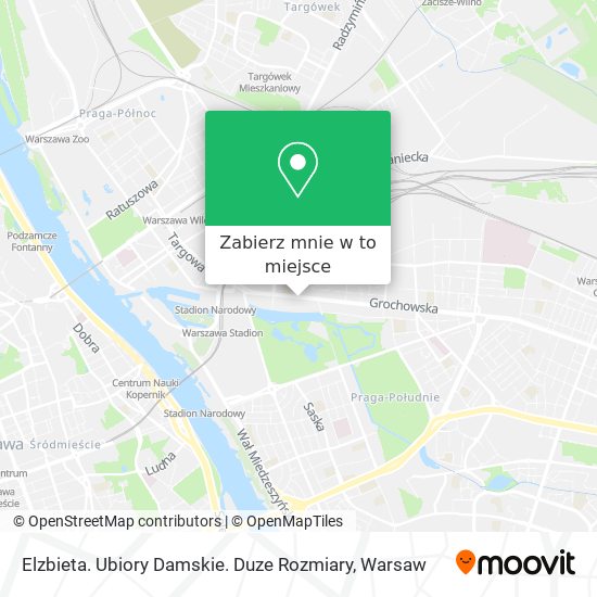 Mapa Elzbieta. Ubiory Damskie. Duze Rozmiary