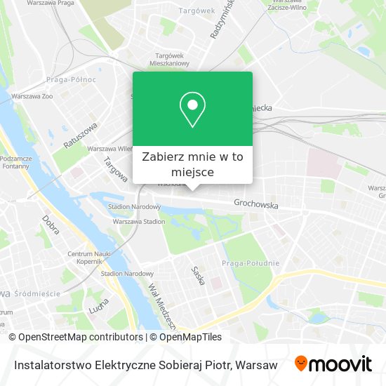 Mapa Instalatorstwo Elektryczne Sobieraj Piotr