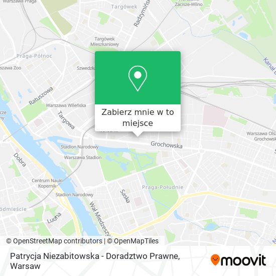 Mapa Patrycja Niezabitowska - Doradztwo Prawne