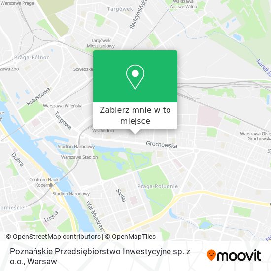 Mapa Poznańskie Przedsiębiorstwo Inwestycyjne sp. z o.o.