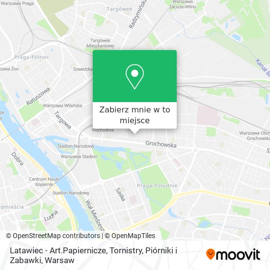 Mapa Latawiec - Art.Papiernicze, Tornistry, Piórniki i Zabawki