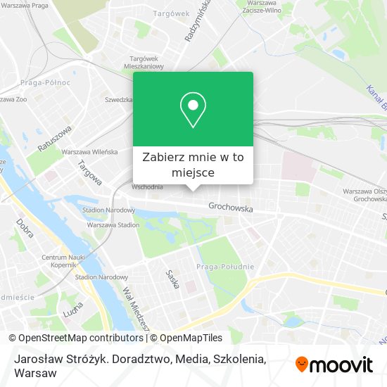 Mapa Jarosław Stróżyk. Doradztwo, Media, Szkolenia