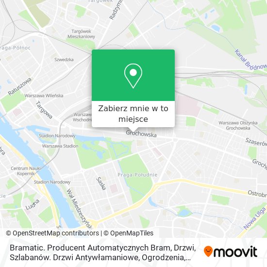 Mapa Bramatic. Producent Automatycznych Bram, Drzwi, Szlabanów. Drzwi Antywłamaniowe, Ogrodzenia