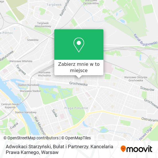 Mapa Adwokaci Starzyński, Bułat i Partnerzy. Kancelaria Prawa Karnego