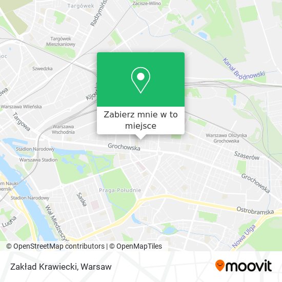 Mapa Zakład Krawiecki