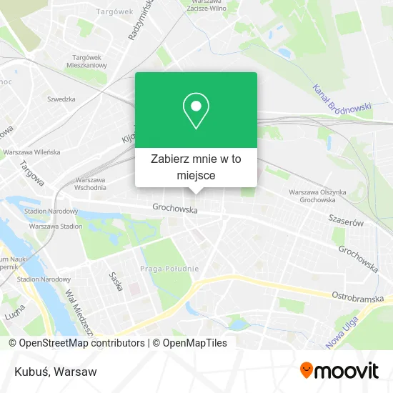 Mapa Kubuś