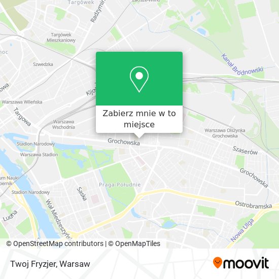 Mapa Twoj Fryzjer