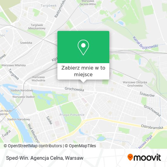 Mapa Sped-Win. Agencja Celna