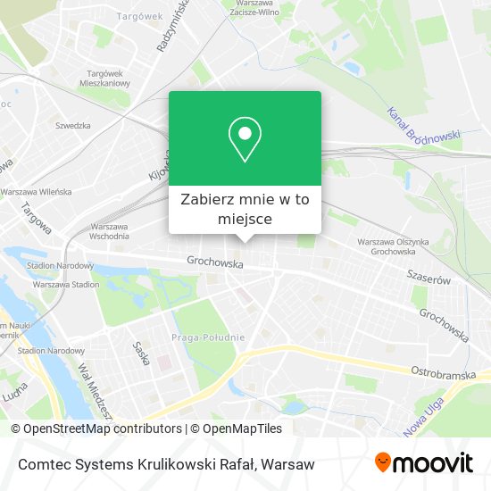 Mapa Comtec Systems Krulikowski Rafał