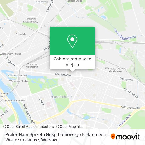 Mapa Pralex Napr Sprzętu Gosp Domowego Elekromech Wieliczko Janusz