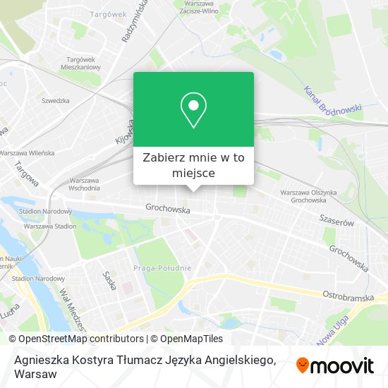 Mapa Agnieszka Kostyra Tłumacz Języka Angielskiego